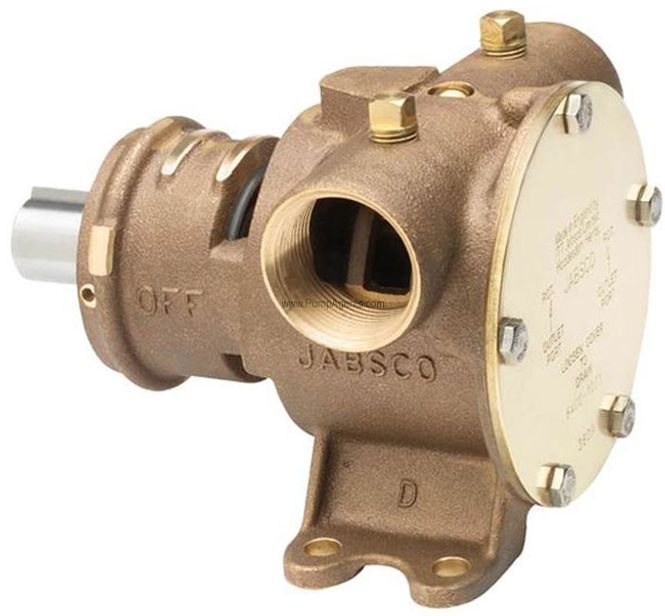 Hovedbilde Jabsco fotmontert pumpe 1 1/4